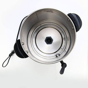 Dispensador de café tipo urna de acero inoxidable de 6 litros (100 tazas) — Cafetera comercial y para catering - Product Image 3