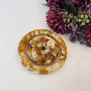 <b>Bangle</b> <b>Bracelet</b>, Natural Amber Cuff <b>Bracelet</b>, Orange and White Baltic Amber, 62 mm - Product Image 6