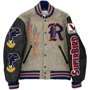 Vestes de sport de qualité supérieure, tricotées, grandes tailles, pour hommes, hiver, baseball, service OEM, prix bas - Product Image 1