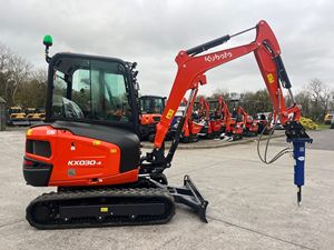 2024คูโบต้า U40-3ที่มีคุณภาพสูง4Ton มินิขุดใช้ชั่วโมงต่ำ yanmar มินิตีนตะขาบขุดคูโบต้าขุดคูโบต้า - Product Image 2