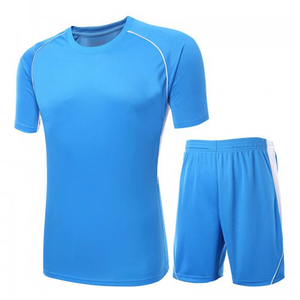 Uniformes de Fútbol Completos para Equipo, Material de Buena Calidad, Camiseta y Pantalones Cortos en Colores Personalizados, Diseño Transpirable y Servicios de Logotipo OEM - Product Image 3