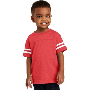 Vêtements pour enfants, t-shirts en jersey de coton pour jeunes, manches raglan, couleur chinée, col rond, pour garçons et filles - Product Image 5