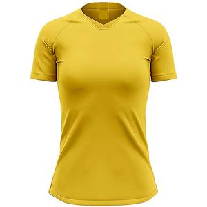 ชุดฟุตบอลแขนสั้นสำหรับผู้หญิงชุดฝึกและเล่นเกมแห้งเร็วดีไซน์ล่าสุด - Product Image 2