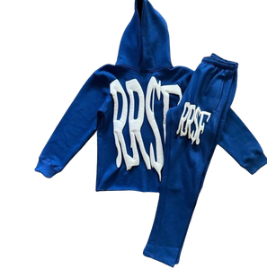 Conjuntos Deportivos de Felpa Francesa de Alta Calidad, Conjuntos de 2 Piezas, Sudadera con Capucha y Cremallera Completa, Pantalones Deportivos para Hombre, Trajes Deportivos Casuales para Correr - Product Image 1