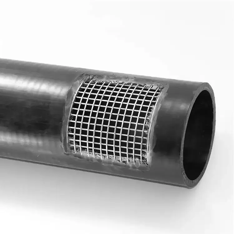New HDPE thép gia cố xương Composite ống kim loại vật liệu xây dựng cho các cấu trúc khác nhau