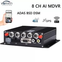 8 canaux AHD 1080P GPS voiture DVR 5G enregistreur vidéo carte SD pour camion Bus sécurité conduite système de surveillance