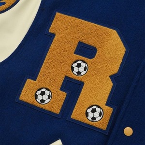 Vestes Letterman Varsity de haute qualité Corps en laine Manches en cuir véritable Vêtements d'hiver Veste pour homme intelligente et élégante - Product Image 4