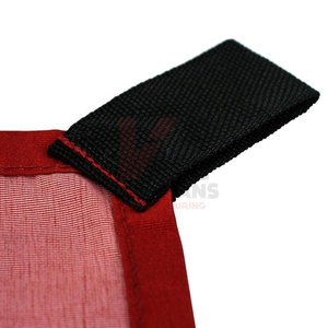 แถบสะท้อนแสงอุปกรณ์เสริมระบบแอร์ซอฟต์ตะขอเกี่ยวผ้าขี้ริ้วแบบยุทธวิธีสีแดงสั่งทำโลโก้ได้ตามต้องการ - Product Image 2