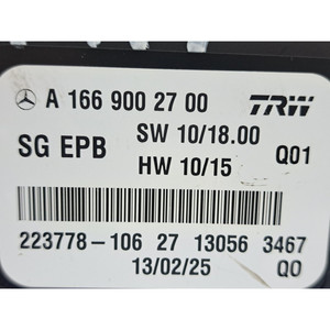 Freno Centrale Stock MERCEDES Classe A W176 Serie AMG A1669002700 607951 (K9K) diesel 1461 (13>) - Product Image 3