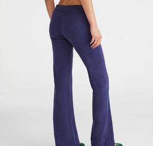 OEM/ODM Logo personnalisé imprimé en sérigraphie Pantalon de survêtement à jambe droite de haute qualité Séchage rapide Respirant Ceinture élastique Femmes Joggers - Product Image 3
