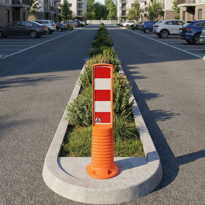 Barrière de circulation directionnelle flexible de 75 cm – Outil essentiel pour la gestion du trafic - Product Image 2