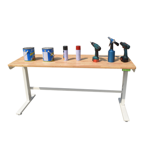 Hecho en Vietnam Escritorio de pie convertible de alta calidad Mesa de oficina de altura ajustable Material duradero para oficina escolar - Product Image 4