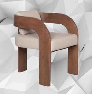 เก้าอี้ไม้สัก เก้าอี้นั่งเล่น เก้าอี้สไตล์มินิมอล - Product Image 5