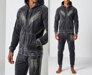 Survêtement pour homme avec strass, style unique, qualité supérieure, léger, très vendu, meilleur design, survêtement avec strass à manches longues - Product Image 2