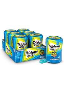 Goma de Mascar de Frutas Mixtas Sin Azúcar, Trident Refrescante y Afrutada, Paquete de 12 Unidades - Product Image 4