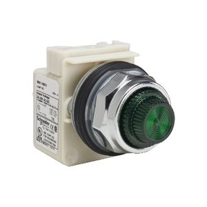 Luce Indicatrice SCHNEIDER ELECTRIC 9001KP35G31 28V 30MM Tipo K con Opzioni, Luce Pilota + Opzioni Aggiuntive - Product Image 1