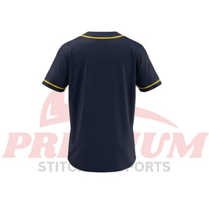 เสื้อเบสบอลใส่ได้ทั้งชายและหญิงชุดเล่นซอฟต์บอลผ้าโพลีเอสเตอร์แบบระเหิด100% เหมาะสำหรับใส่เล่นเกม - Product Image 3