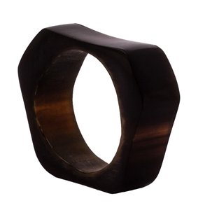 Anillo de Cuerno de Búfalo de Diseño Único y Alta Calidad, Joyería para Fiestas, Diseño Creativo - Product Image 6