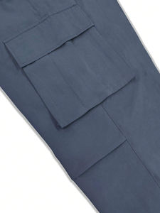 Pantalones de chándal transpirables formales personalizables de la mejor calidad para hombre, pantalones Cargo con bolsillos personalizados completos, patrón recto hecho en Pakistán - Product Image 3