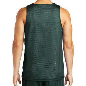 Sérigraphie de débardeur en jersey de coton personnalisé jaune pour hommes - Product Image 5