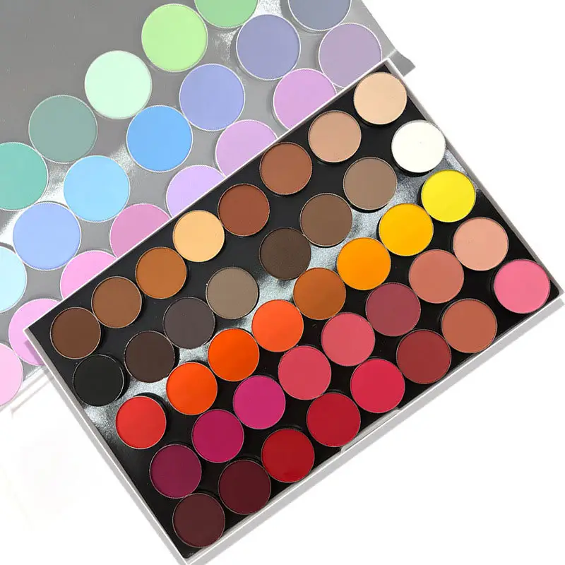 Nhà Máy Giá cao sắc tố Eyeshadow palettes OEM hỗ trợ tùy chỉnh màu sắc độ bão hòa cao Eyeshadow trang điểm