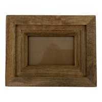 Promotion NOORBABA INTERNATIONAL NBI-1006 Cadre photo en bois MDF fait main, écologique, sur mesure, moderne/classique, avec plexiglas