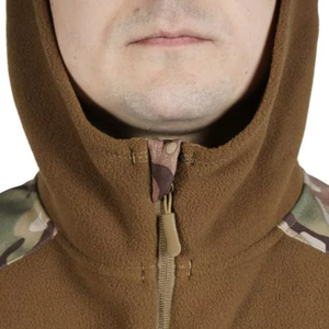 Mid-Season Field <b>Jacket</b> Breathable 100% Polyester with Durable Fabric and Multi-Pocket Design "FROGMAN"-<b>CAMO</b> - Product Image 4
