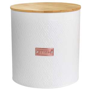 Bocal en métal personnalisé avec couvercle en bois pour le stockage des fruits secs-Boîte décorative de cuisine pour maison, hôtel ou restaurant - Product Image 6