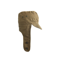 Diseño Vintage afgano verano orejeras sombrero caqui algodón con estrella caza pesca ciclismo y montañismo gorras