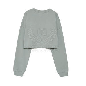 Directo de fábrica Crop Top Sudaderas Nueva llegada Ropa al aire libre Crop Top Sudaderas de secado rápido - Product Image 2