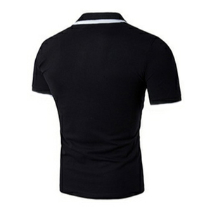 Camisetas de Manga Corta para Hombre, 100% Algodón, Antiarrugas, de Alta Calidad, al por Mayor, con Logotipo Personalizado OEM - Product Image 6