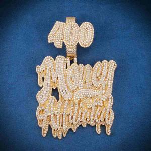 Élégant luxe 925 argent Sterling Leb Grown diamant pendentif femmes nouveau Design VVS clarté haute qualité Style Hip Hop - Product Image 1