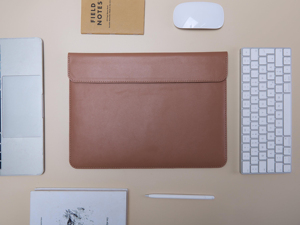 Stylish Handmade Durable Portable Crazy Horse Leather <b>Laptop</b> <b>Sleeve</b> Vintage for Work Office and Everyday Travel GLS-0290 - Product Image 2