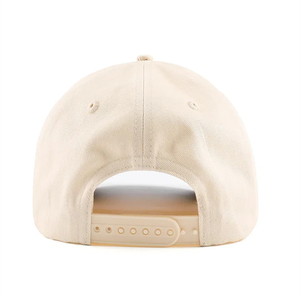 Gorra de béisbol con logotipo bordado 3D de diseño personalizado para hombre tela de pana de alta calidad ajustable 5 paneles deportivos Velour Herringbone - Product Image 4