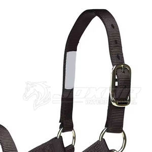 Halters d'équitation personnalisés Rembourrage doux ajustables Halters d'équitation pour toutes les races et tailles - Product Image 3