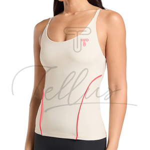 Débardeur court décontracté pour femme, de haute qualité, couleur unie, respirant, à séchage rapide, idéal pour le sport - Product Image 5