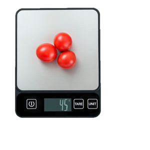 Balance alimentaire numérique 10 kg en acier inoxydable pour la cuisine, la pâtisserie et le café - Product Image 3