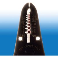 VESSEL 3500E-1 Pince à dénuder de précision, lame rouge polie au diamant, longueur 155 mm, pour une gestion efficace des fils, coupe la base