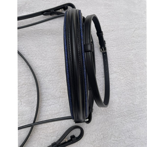 Premium <b>Leather</b> Horse Bridle with Pink Crystal Browband Comfortable Padded Design Durable Horse Equipment Accessories - Product Image 6