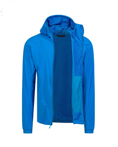 Chaqueta Cortavientos Ligera Informal con Capucha para Hombre, Transpirable, de Poliéster/Algodón, con Cierre Completo, para Invierno, Actividades al Aire Libre, Correr, Viajar - Product Image 2