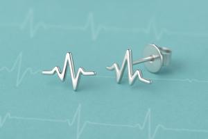 Pendientes de tuerca finos de Plata de Ley 2025 auténtica de alta calidad 925, nuevo diseño, venta al por mayor, fábrica de fabricación de joyas de plata - Product Image 5