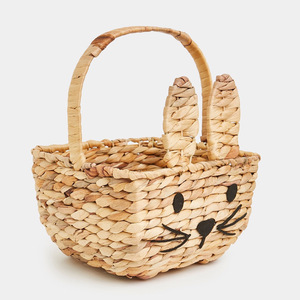 Cestas de jacinto de agua para niños recién nacidos cesta de regalo natural en forma de estrella para fiesta de baby shower - Product Image 4