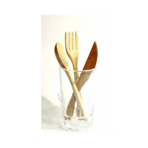 Livraison rapide naturel fait à la main en bambou couteau fourchette cuillère ensemble emballage personnalisé du fabricant vietnamien pour ustensiles de cuisine cadeaux - Product Image 2