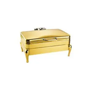 Ấn độ handmade chafing món ăn tự chọn Set thép không gỉ chafing món ăn sưởi ấm hiển thị thực phẩm ấm hơn Set