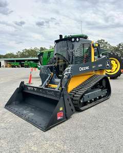 Nouveau design de mini chargeuse compacte électrique Jhn Deere avec godet de 0,5 tonne Chargeur sur chenilles de petite taille Garantie de 2 ans - Product Image 2