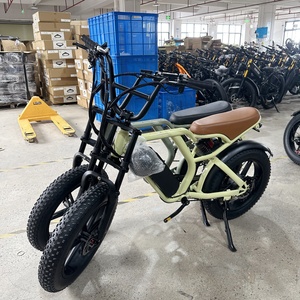Bicicleta Eléctrica Urbana para Desplazamientos, Recargable, Batería de Gran Capacidad de 15AH, Motor Potente, Bicicletas Gruesas... Lista para Enviar - Product Image 2