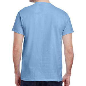 Tissu de qualité supérieure col rond solide coton Jersey col rond t-shirts t-shirts avant du métier à tisser meilleur prix marque privée t-shirt - Product Image 2