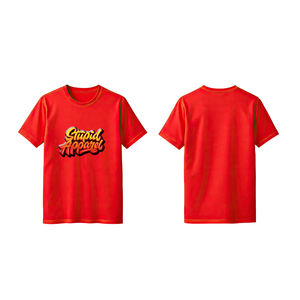 Meilleur fabricant de t-shirts à impression 3D de haute qualité pour hommes T-shirts pour hommes High Street Fashion Style Men Puff Print T Shirt - Product Image 5