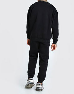 Chándal de Cuello Redondo Personalizado para Hombre, Conjunto Informal con Bolsillos y Sudadera con Capucha de Gran Tamaño - Product Image 6