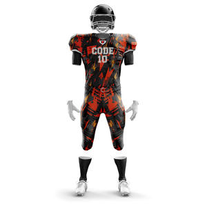 2025 équipe personnalisée cousue en gros maillots courts respirants vêtements de football américain nouveau Design ensemble de Offre Spéciale - Product Image 5